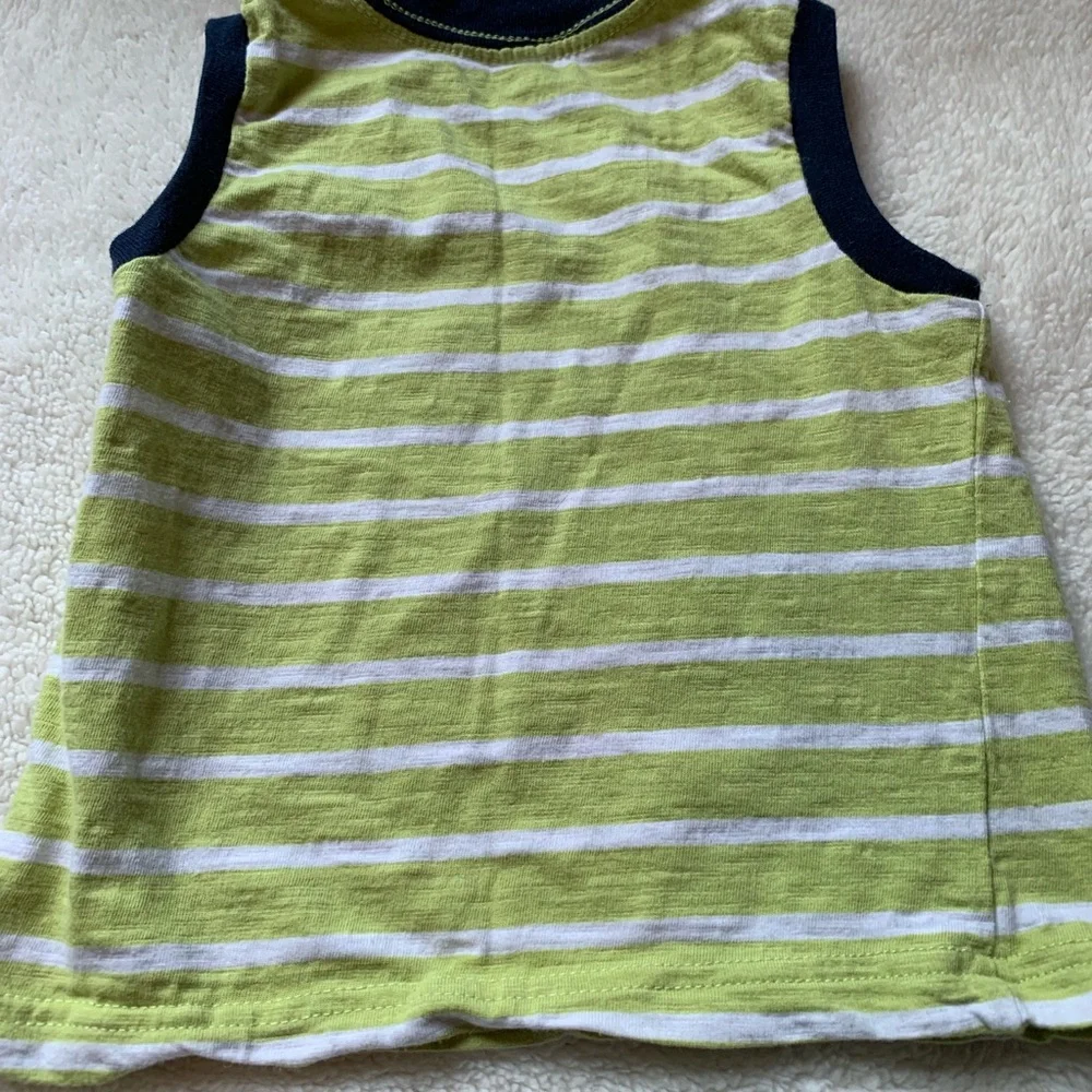 Little Me Garanimals Boys Tank Top Shorts Outfit Size 18M